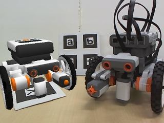 ArOde : 拡張現実感を利用したロボットシミュレータの開発