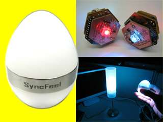 SyncEgg：感覚的な入出力を実現する卵型小型無線デバイス