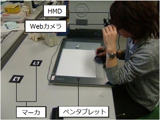 拡張現実感の利用と段階的な描画誘導を考慮したスケッチ学習支援環境の構築 (103)