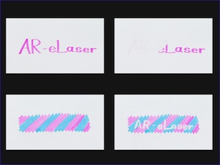 AR-eLaser: 紙面の手書き文字を消去可能なARインタフェース (121)